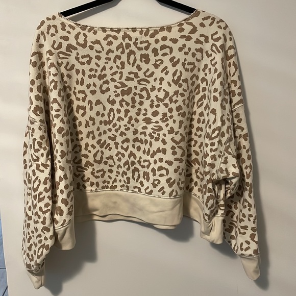 Aerie Cropped Sweatshirt - Picture 2 of 4